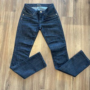 Woman's Marciano Denim Blue Jeans, size 26, skinny jeans